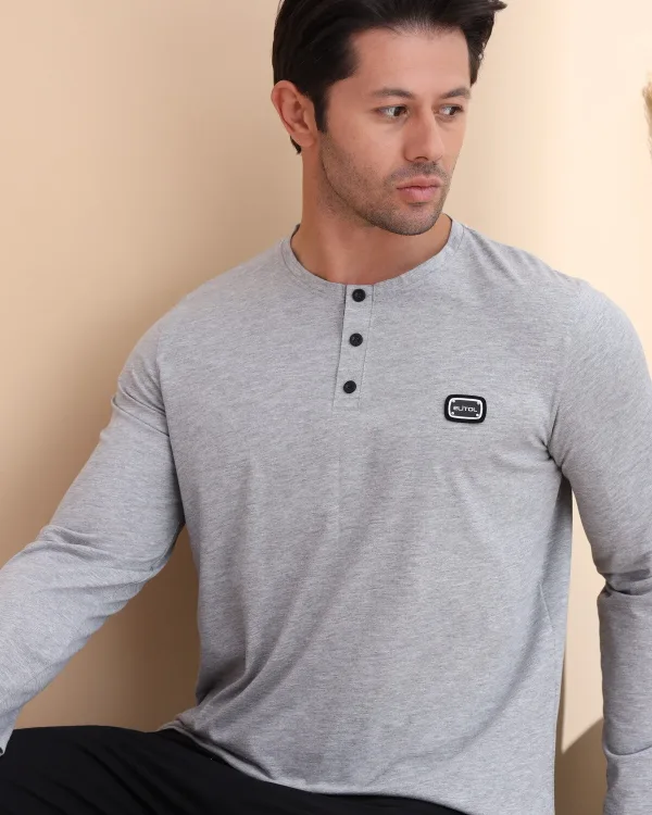 Uzun Kol Erkek Pijama Takımı